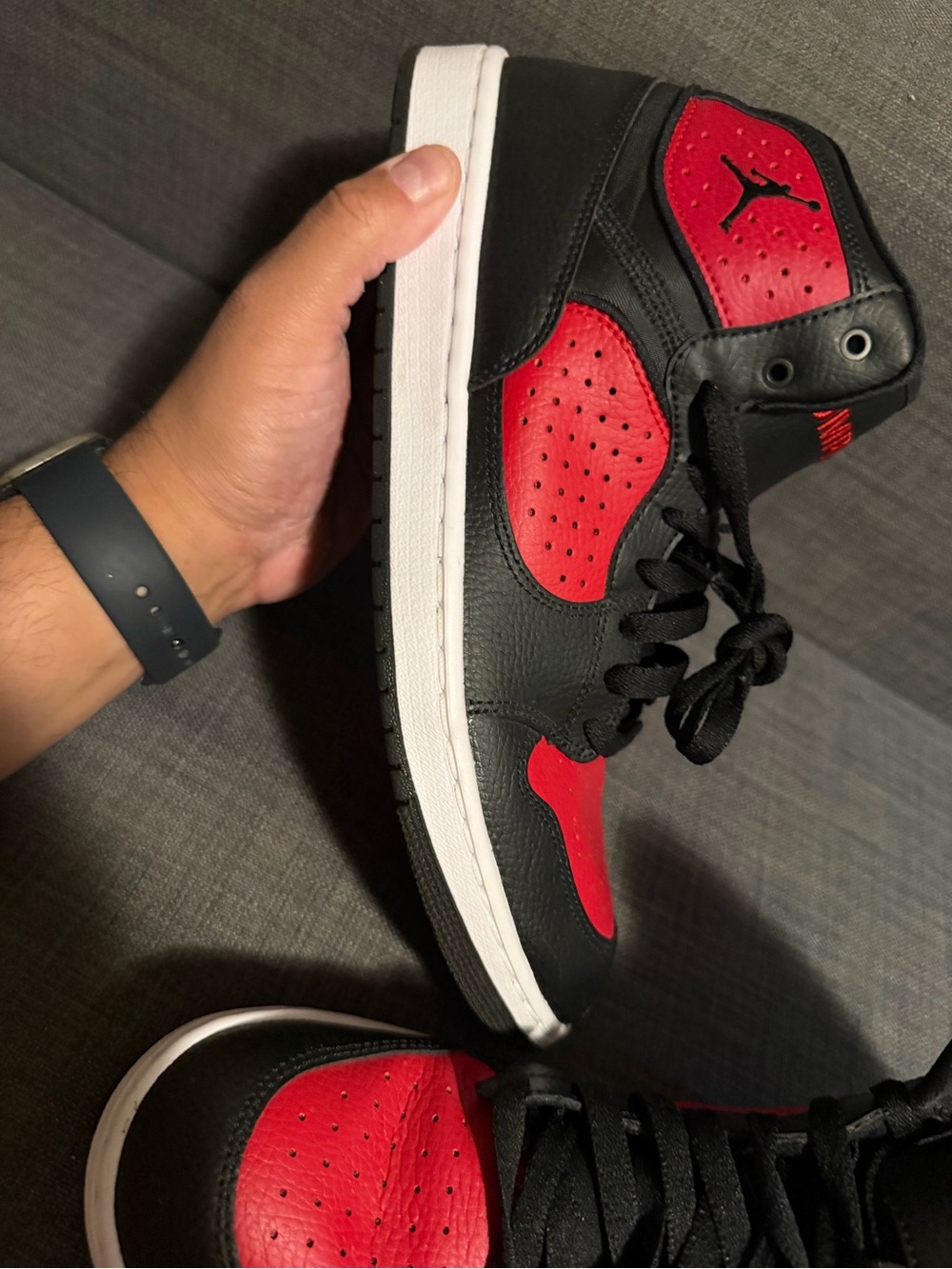 Size 10.5- Air Jordan Access Bred - Picture 2 of 7